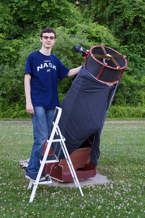 Big best sale dobsonian telescope