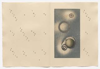 Max Ernst. In-text plate (page 5) from 65 Maximiliana or the Illegal Practice of Astronomy (65 Maximiliana ou l'exercice illégal de l'astronomie). 1964