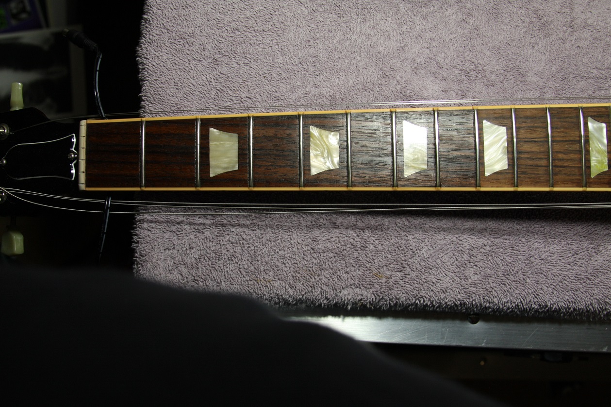 dying rosewood fretboard black