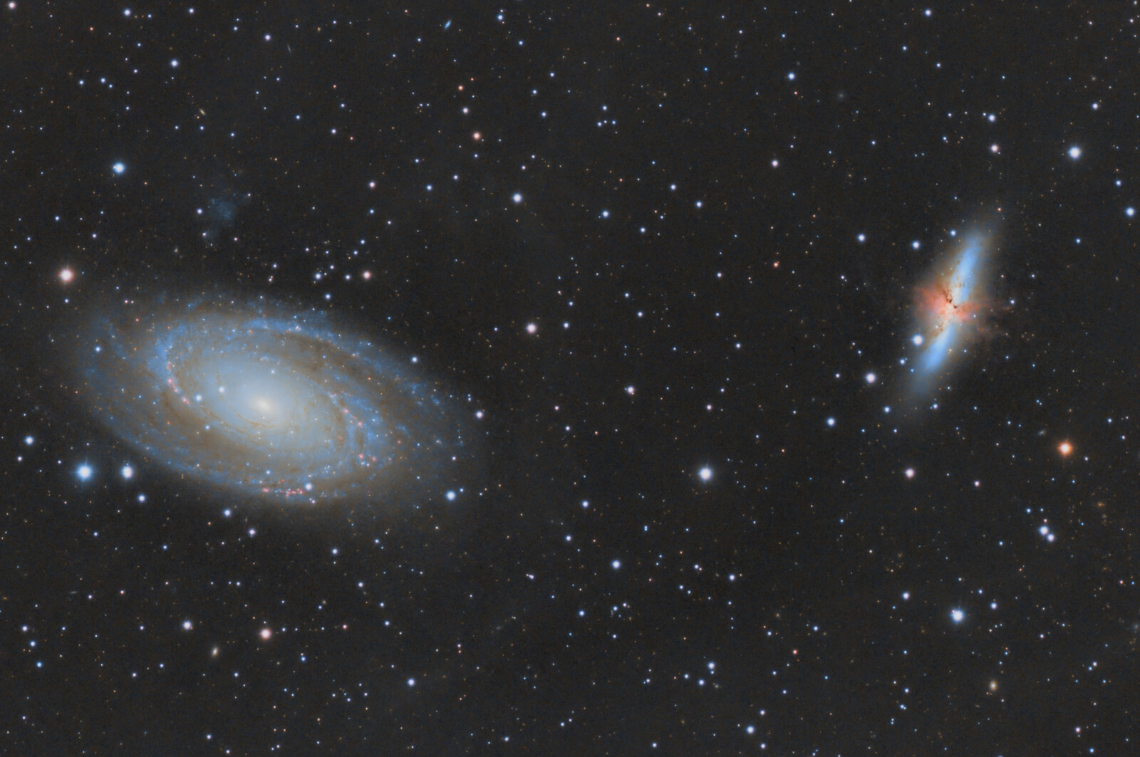 Bode S Galaxy M81 And Cigar Galaxy M82 Deep Sky Photo Gallery