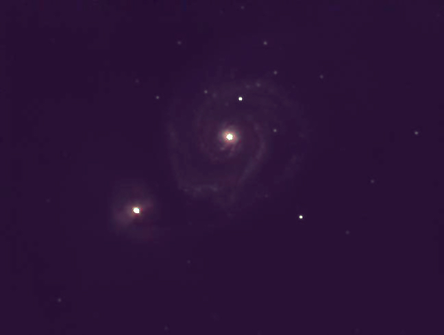 M51 With DSI Experienced Deep Sky Imaging Cloudy Nights