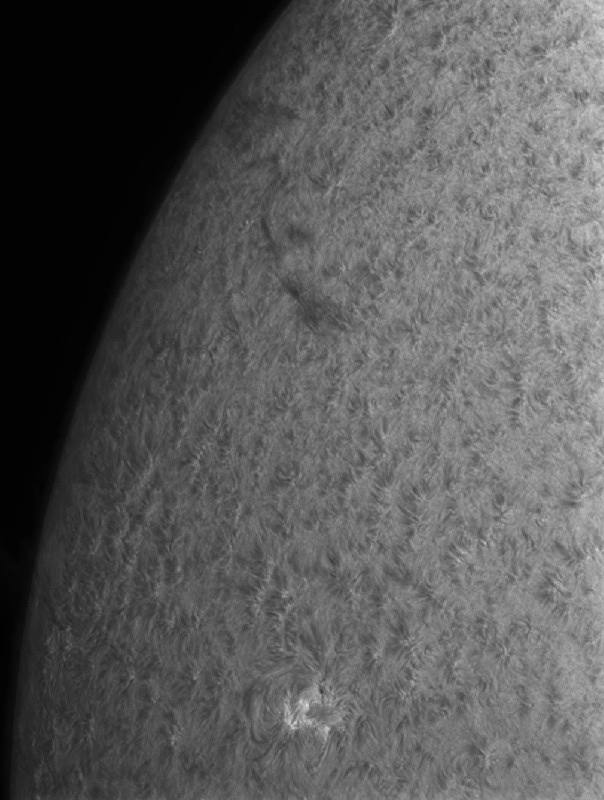 Jan A Few Greyscale Shots Solar Observing And Imaging Cloudy Nights