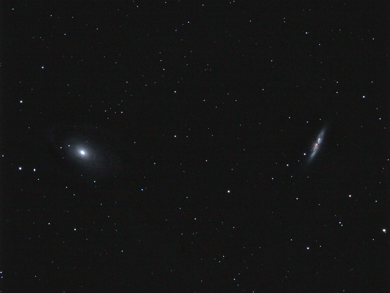 M81 82 Galaxies In Ursa Major Beginning Deep Sky Imaging Cloudy