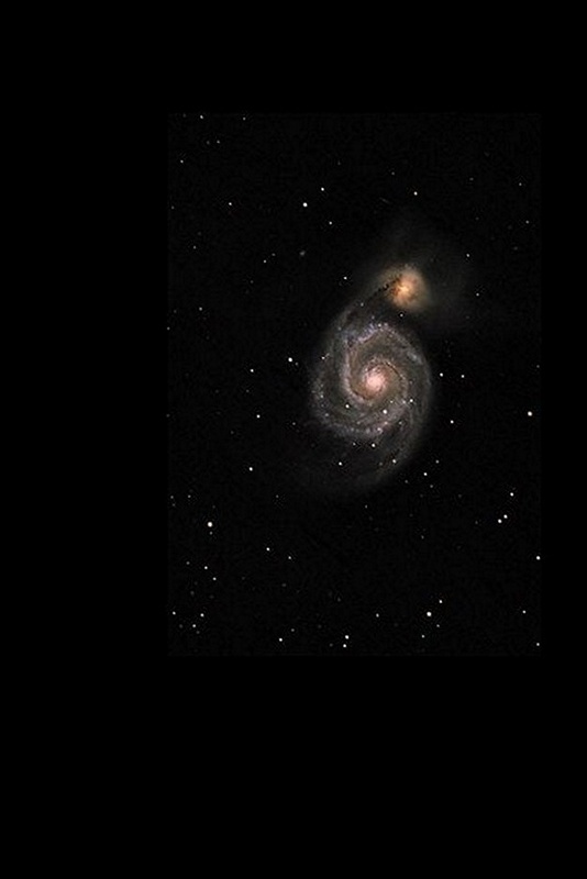 M51 And Surrounding Field Experienced Deep Sky Imaging Cloudy Nights