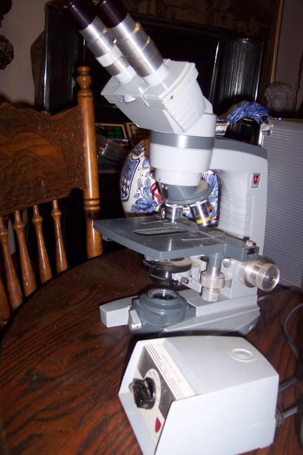 Just Got My First REAL Microscope Cloudy Days Microscopes Cloudy