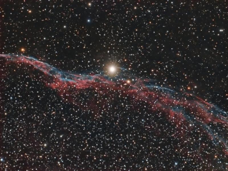 52 Cygni And The Western Veil Nebula Experienced Deep Sky Imaging