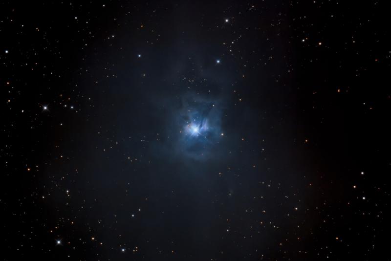 NGC 7023 Iris Nebula Stacked Raw Data DSLR Mirrorless General