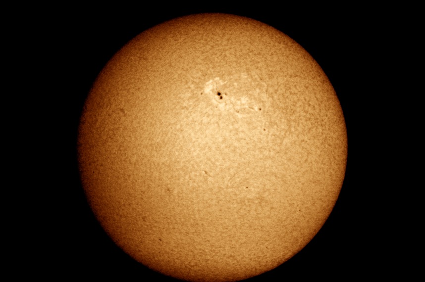 First Image Of The Sun In Ha Solar Observing And Imaging Cloudy Nights