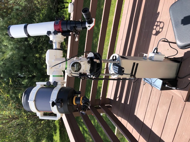 White Light Wedge Solar Observing And Imaging Cloudy Nights