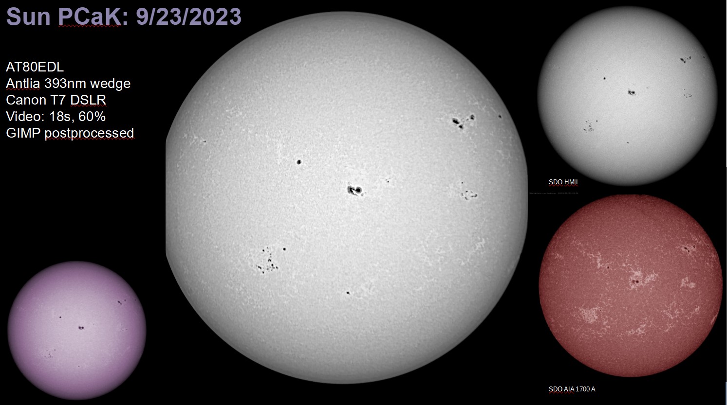 Sun In Ha Cak Solar Observing And Imaging Cloudy Nights