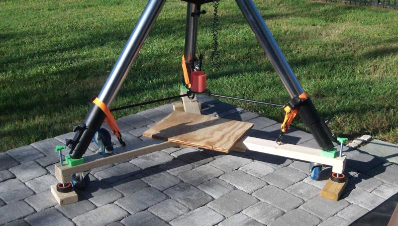 How To Build Your Own Wood Telescope Tripod Dolly D Printed Leg