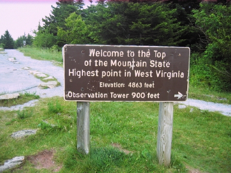 Spruce Knob, West Virginia - Observing sites - Photo Gallery - Cloudy ...