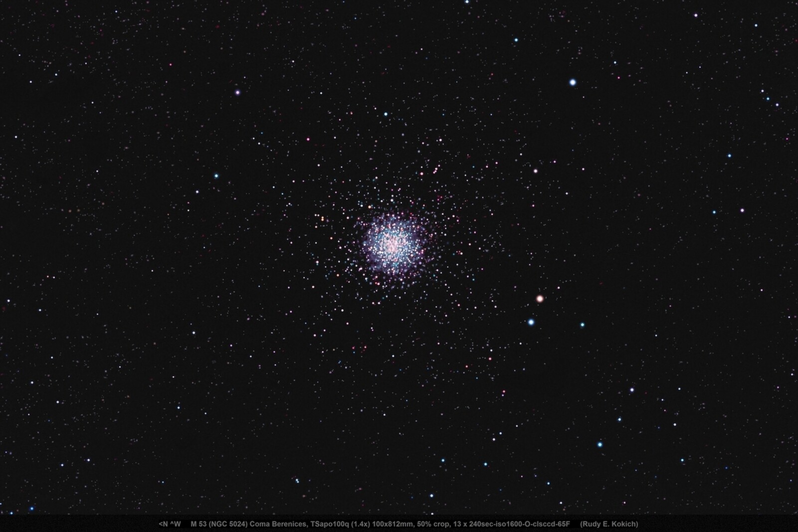 Messier 53, M53, NGC 5024, Globular Cluster in Coma Berenices ...