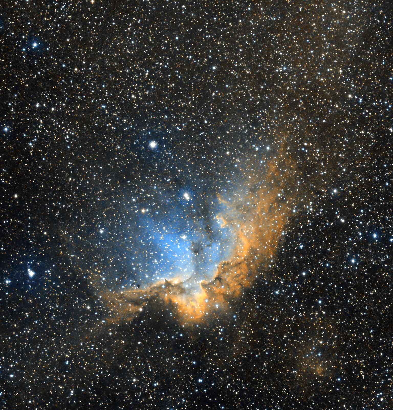 Goofi's Imaging Challenge, August 2022 - SH 2-142 (The Wizard