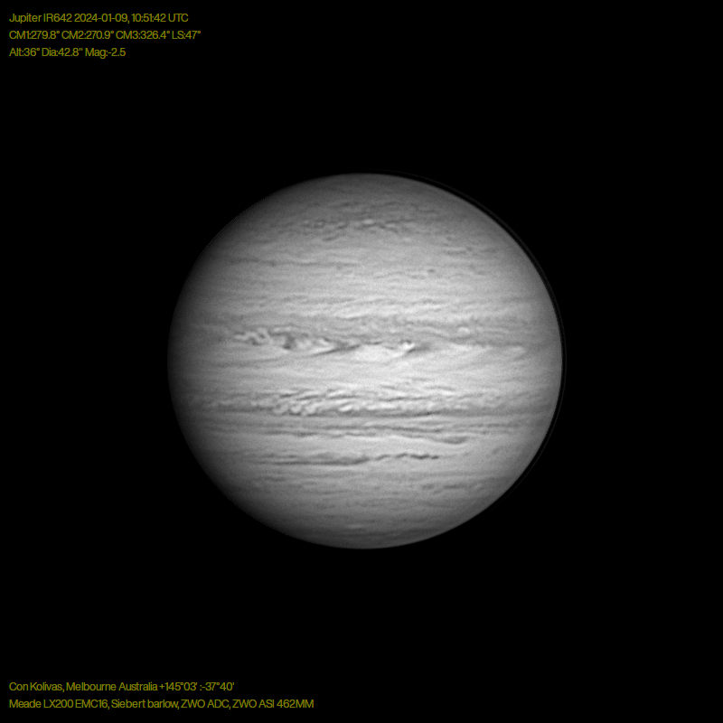 Jupiter 20240901 Good seeing Major & Minor Imaging