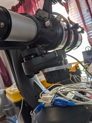 Adapting a Celestron Focus Motor to operate a refractor focuser ...