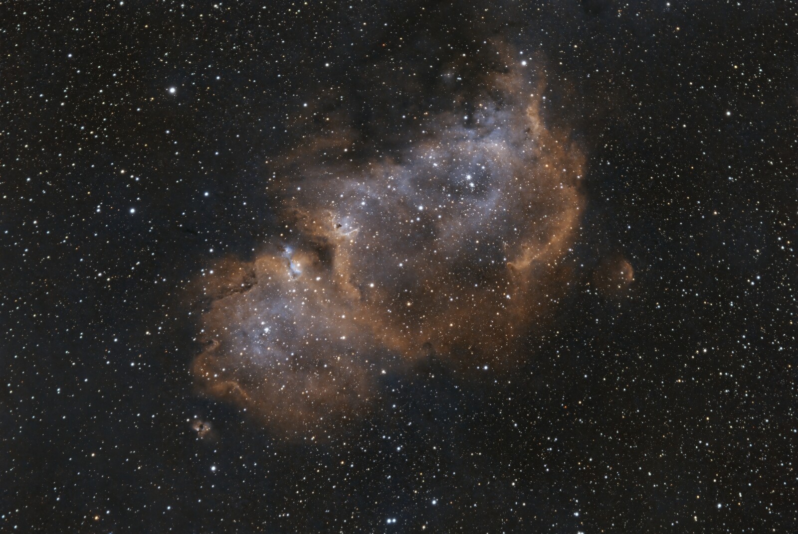 IC 1848 (Soul Nebula) in HOO - DSOs Fall 2021 - Photo Gallery - Cloudy ...