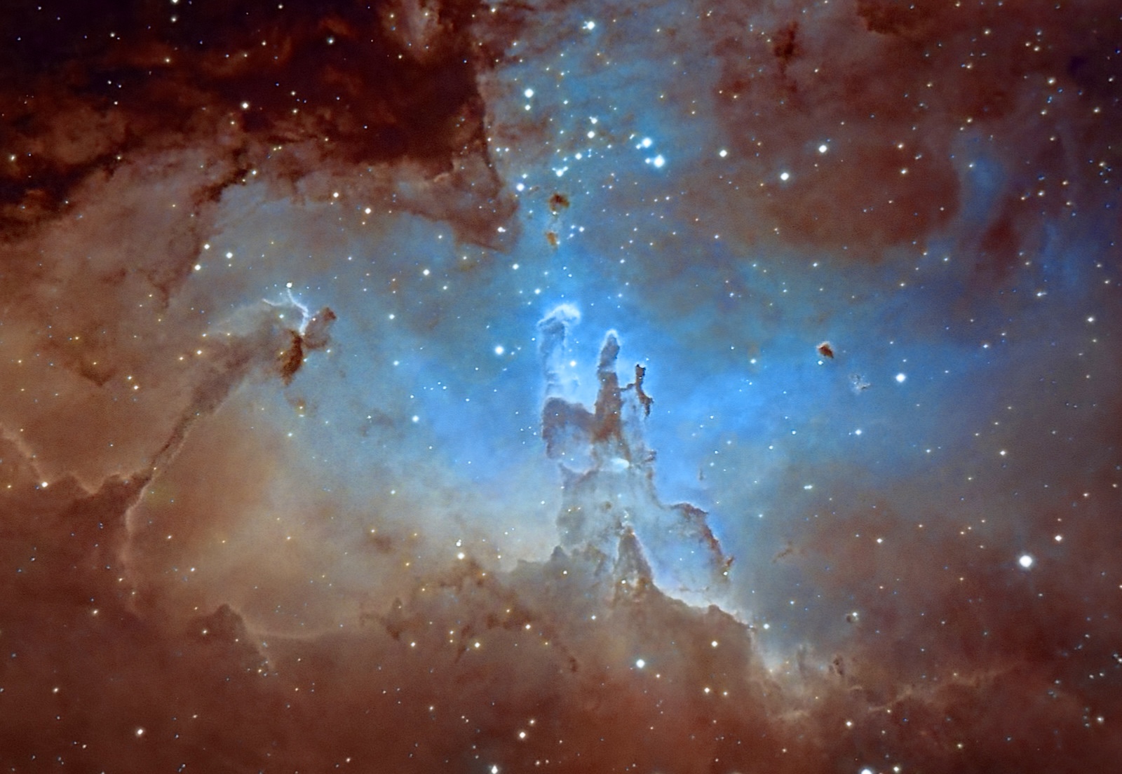 Eagle Nebula Cropped Core - Deep Sky - Photo Gallery - Cloudy Nights