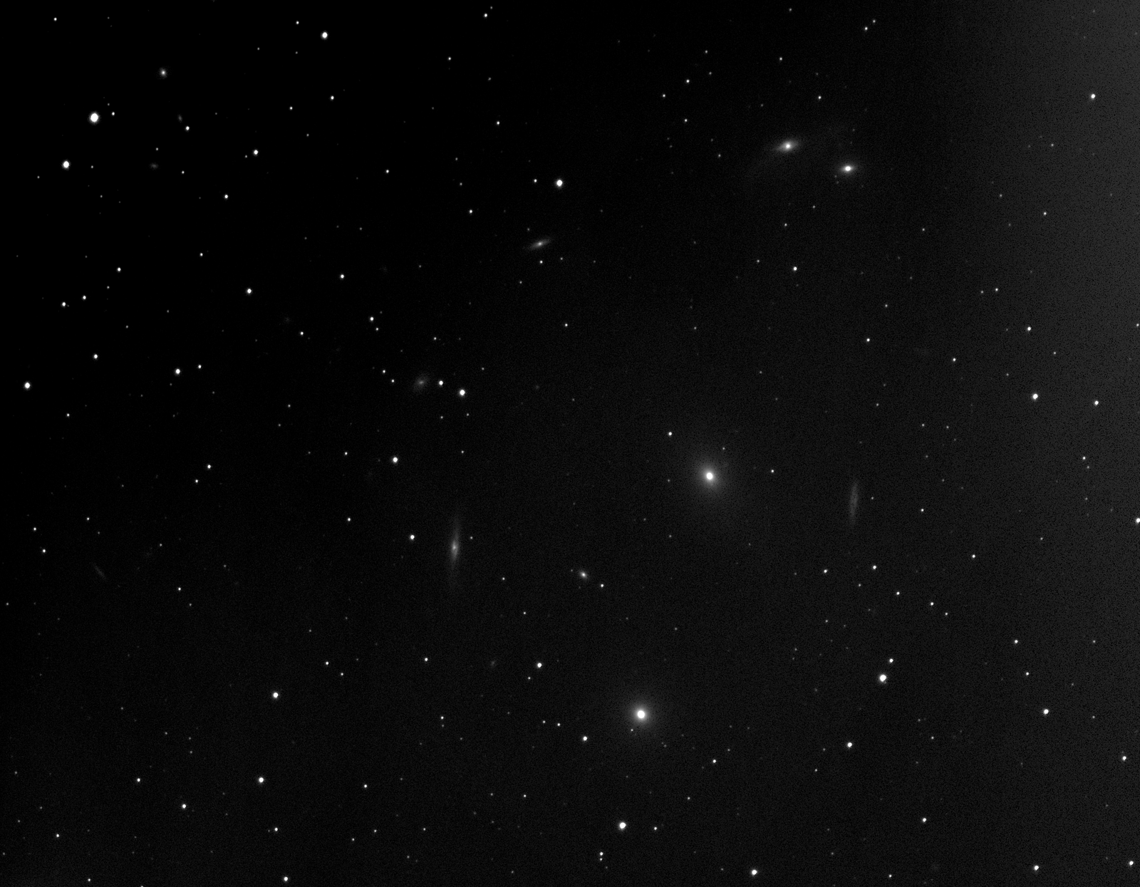 M86 and part of the Markarian's Chain - 178 MM/MC - Photo Gallery ...