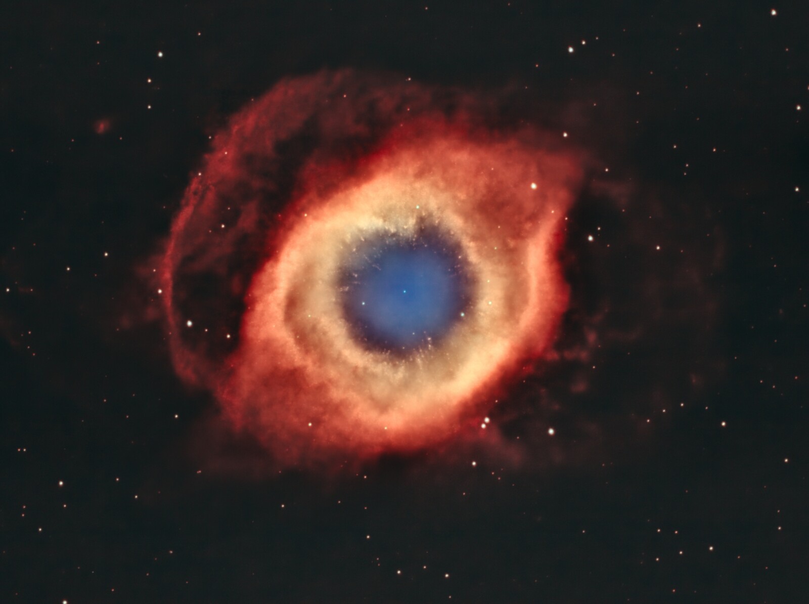 Ngc 7293 Helix Nebula Work In Progress Experienced Deep Sky Imaging Cloudy Nights