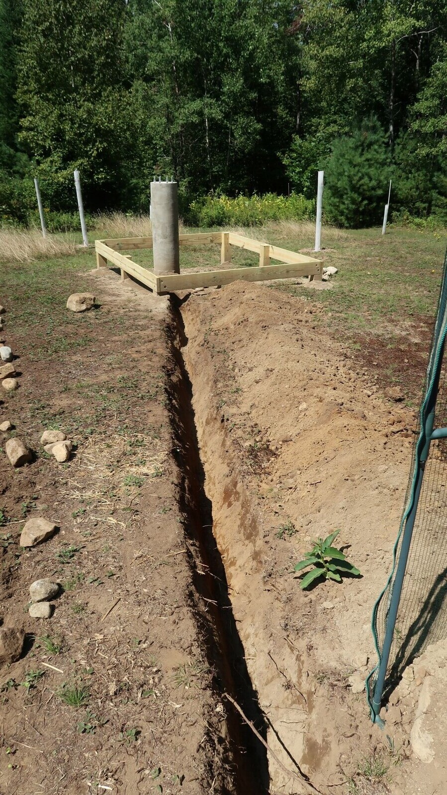 48.Day 84 The trench for cable conduit - Arthur Jackson Observatory ...