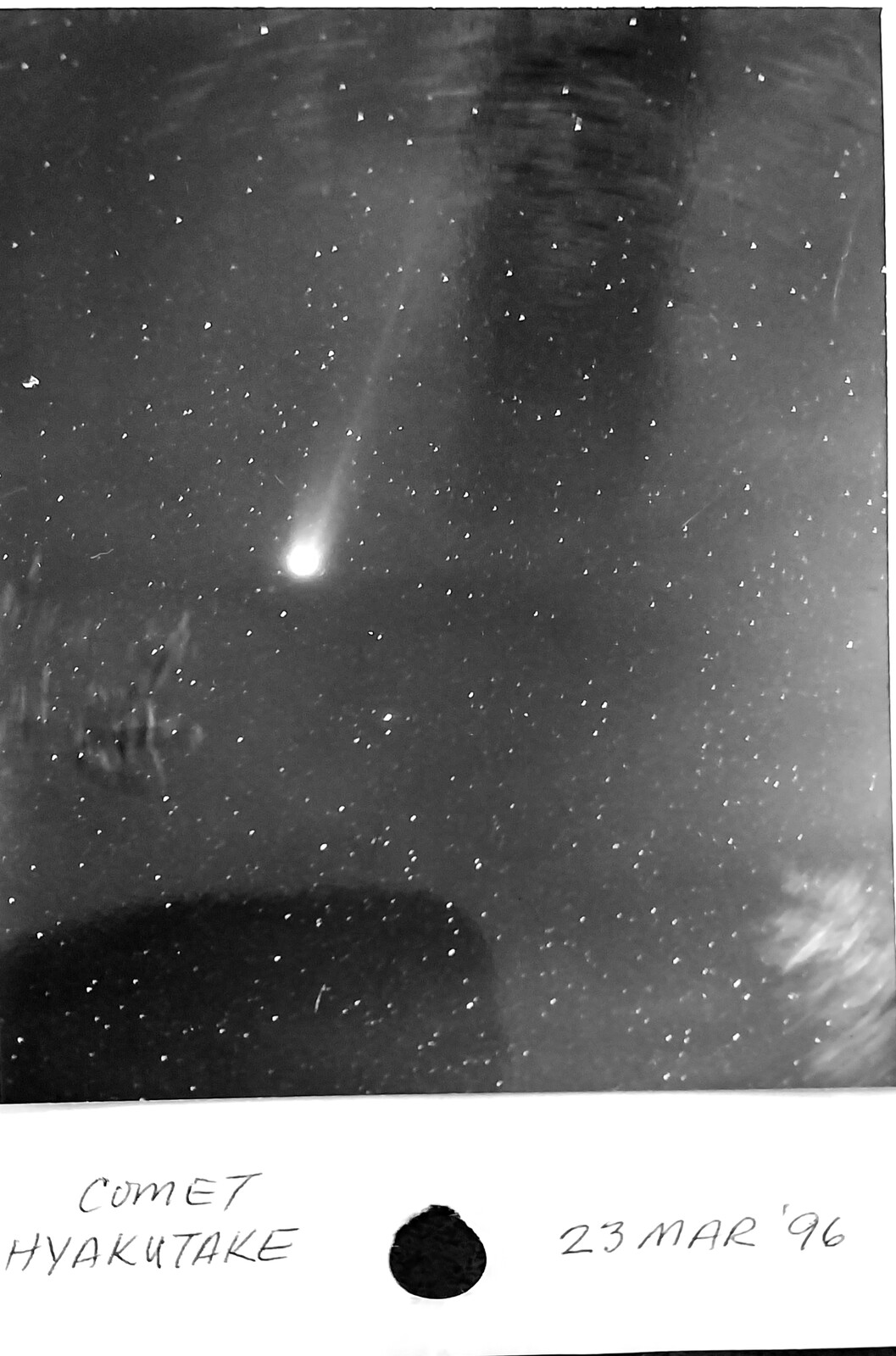 Comet Hyakutake C1996 B2 On Film March 1996 Comets Photo Gallery