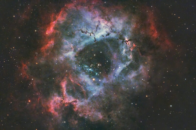 C49 ROSETTE NEBULA w/ Optolong L-Pro Filter, reprocessed with ...