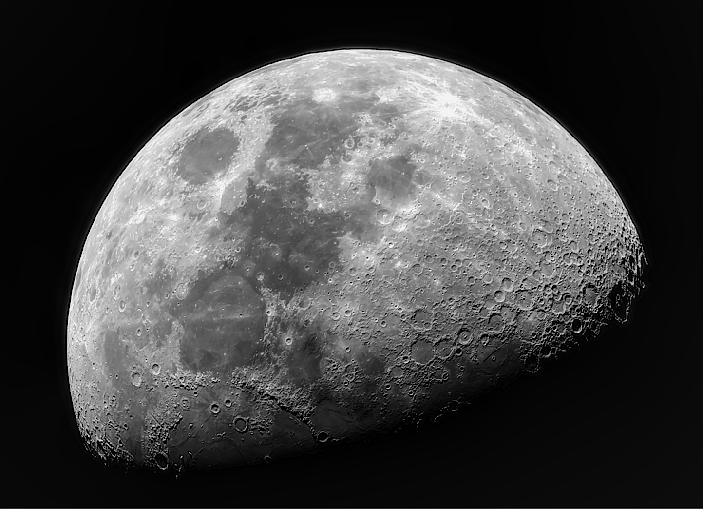 First moon image, not really sure what I'm doing yet - Lunar Observing ...