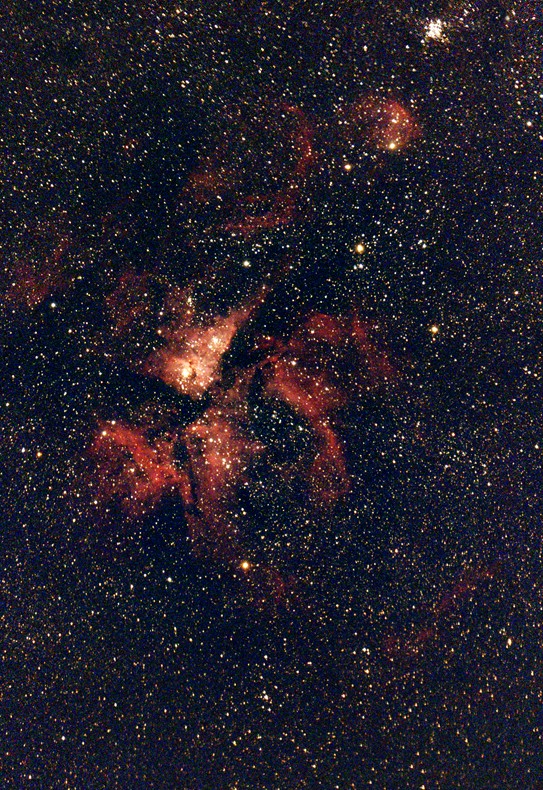 NGC 3372 Eta Carina Nebula Seestar30 2130sec mosaic 2 Hr capture time ...