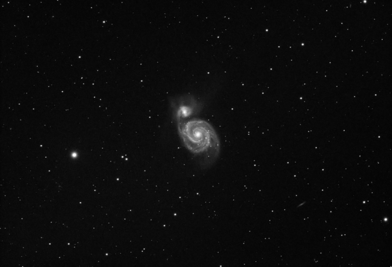 M51 (NGC 5194,Whirlpool Galaxy) (20 Subs, 600s) (UV IR) 21 35 06 ...