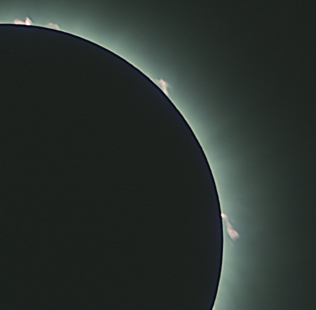 Solar Eclipse - Prominences. - Astrophotography - Photo Gallery ...