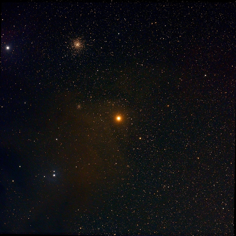 Antares Nebula Camera Saturn C SQR (IMX533)exposure 8sstack 92frames ...