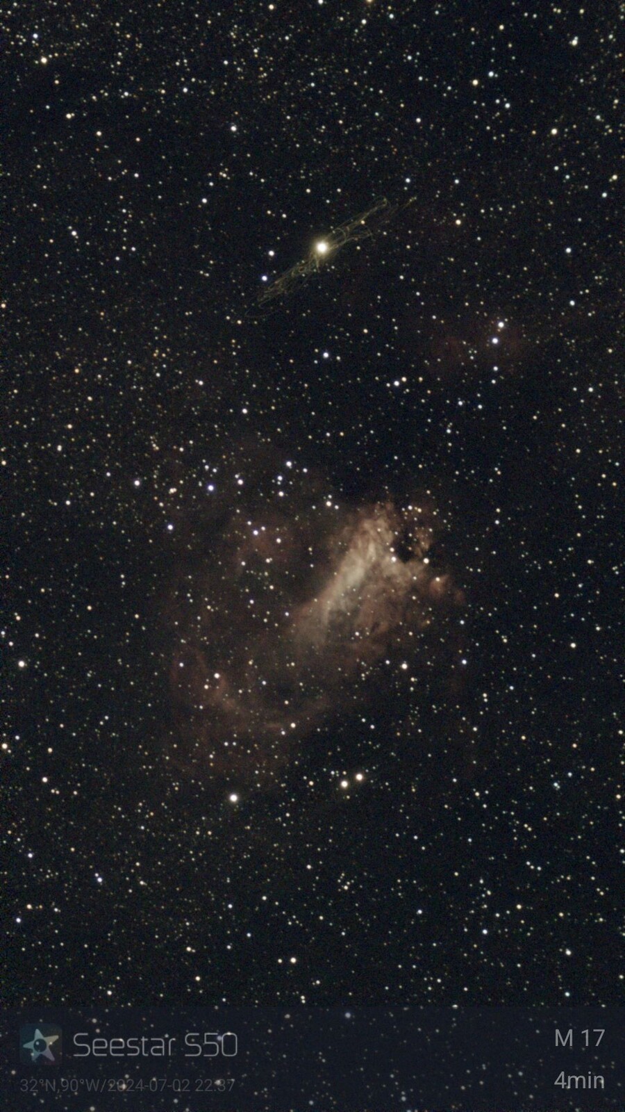 Swan Nebula - Wyatt's Astrophotos - Photo Gallery - Cloudy Nights