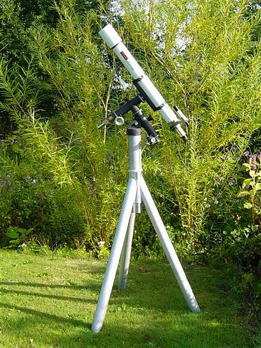 Vixen 90M f/11 refractor on Fullerscopes MkIII vintage mounting on ...