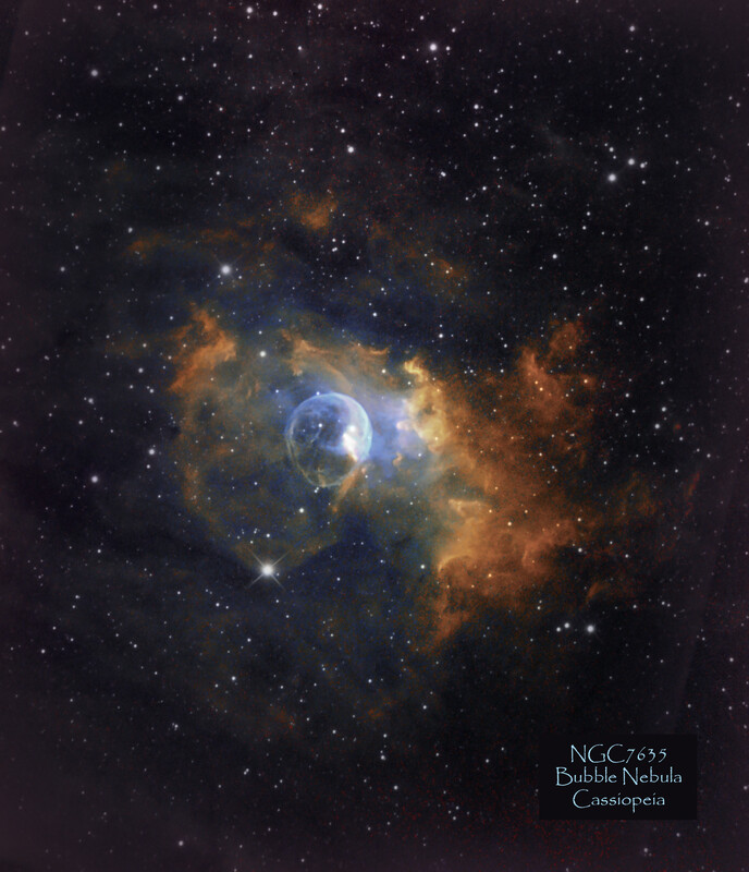 NGC 7635 - Bubble Nebula in Narrowband - Narrowband - Photo Gallery ...