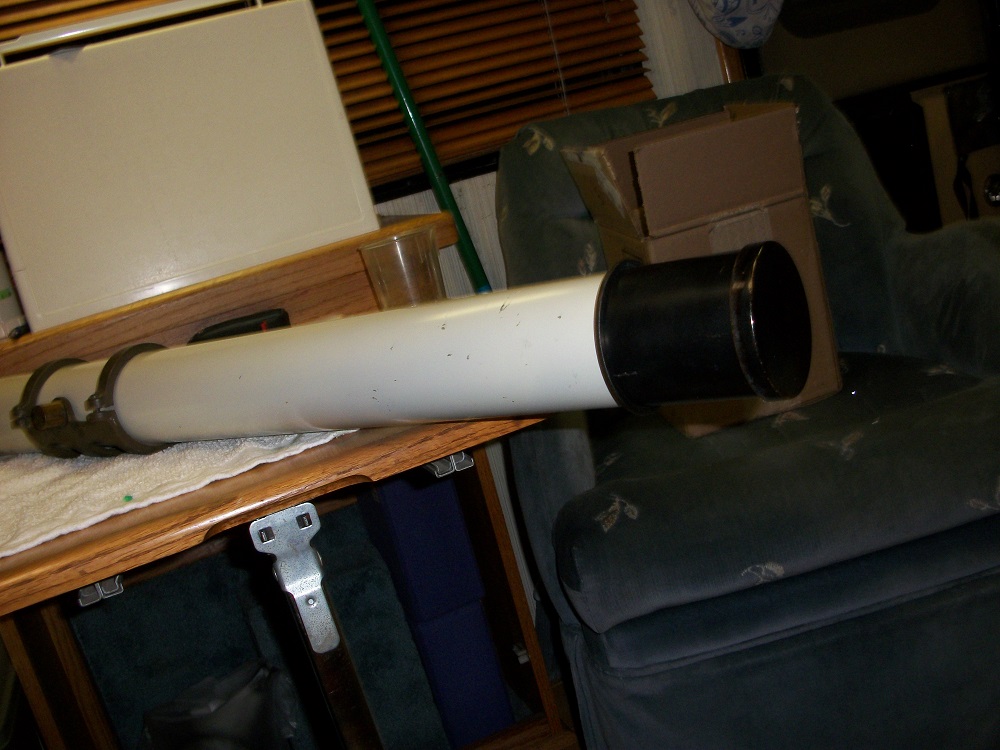 clean tube 3 - 1936 Bausch and Lomb telescope - Photo Gallery - Cloudy ...