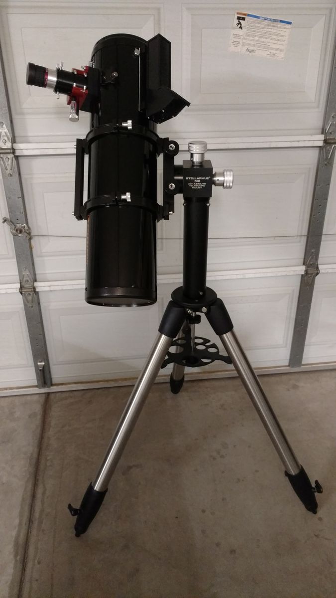 Stellarvue M2c Alt Az Mount On Stellarvue Column And Celestron Avx Tripod