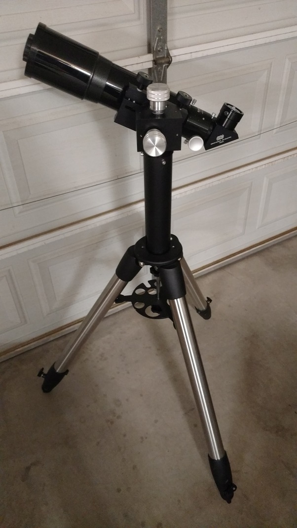 Stellarvue M2c Alt Az Mount On Stellarvue Column And Celestron Avx Tripod