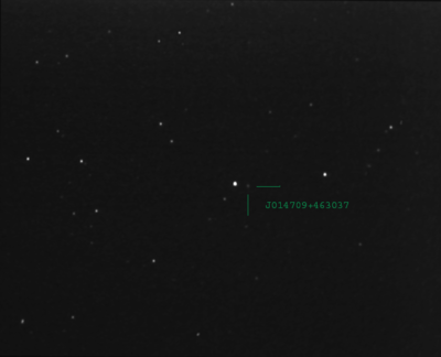 Quad lensed quasar = 