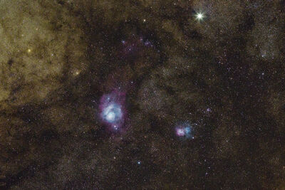 trifid nebula m 20 rbg professional