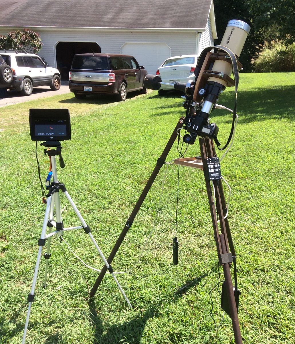 My Eclipse Rig - Solar Eclipse, Aug. 21, 2017 - Photo Gallery - Cloudy ...