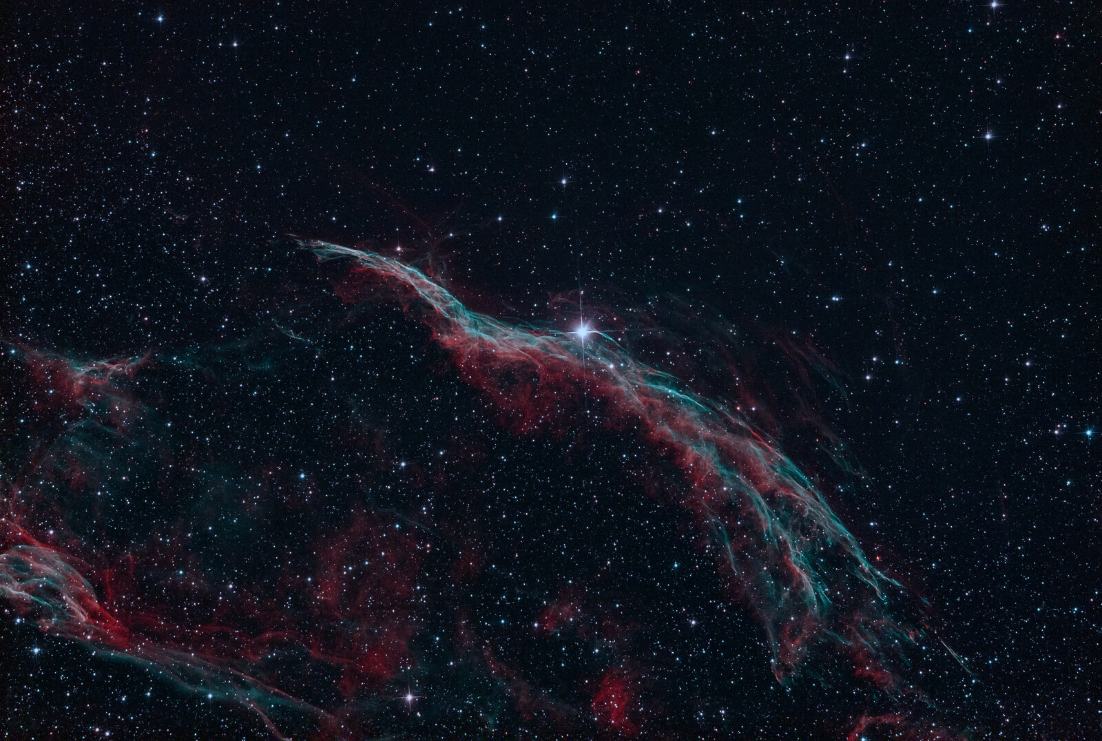 NGC 6960 Western Veil Nebula With Astro Sharp - Deep Sky - Photo ...