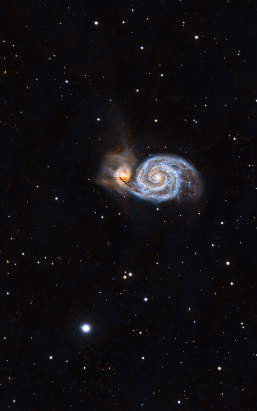 Whirpool Galaxy M51 - Seestar S50 - Smart Telescope Images - Photo ...