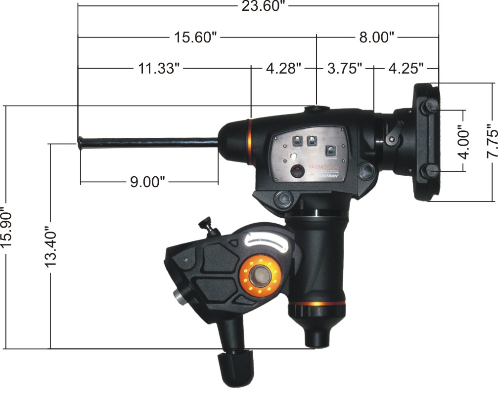 Celestron discount cgem mount