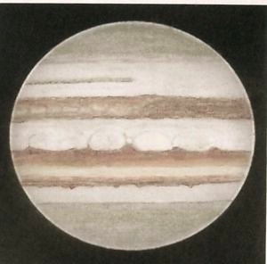 Jupiter Sketch 1/1/13 - Solar System Observing - Cloudy Nights