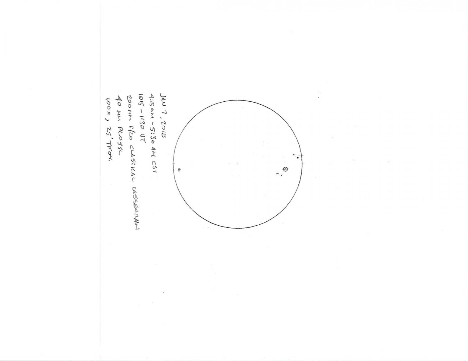 This Mornings Mars Jupiter Conjunction Sketching Cloudy Nights 6605