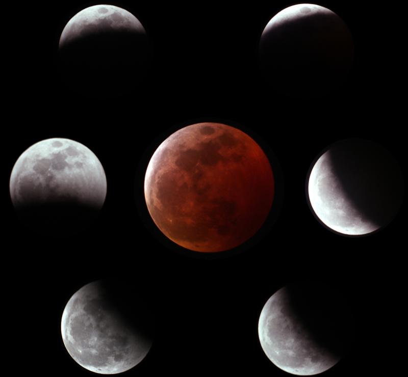 Total Lunar Eclipse from West Texas - Major & Minor Planetary Imaging ...