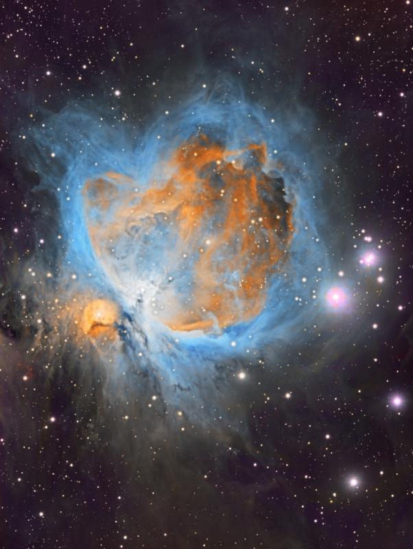 M The Great Orion Nebula In Lsho Hubble Palette Experienced Deep Sky Imaging Cloudy Nights