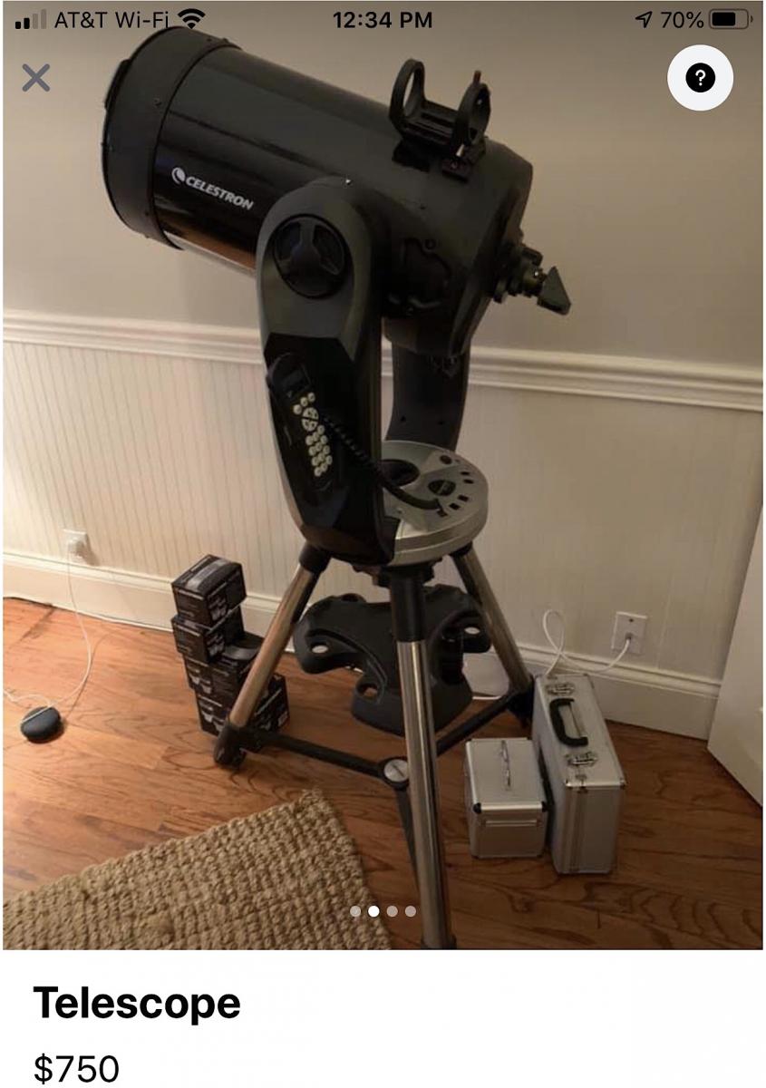 Celestron cpc best sale 1100 for sale