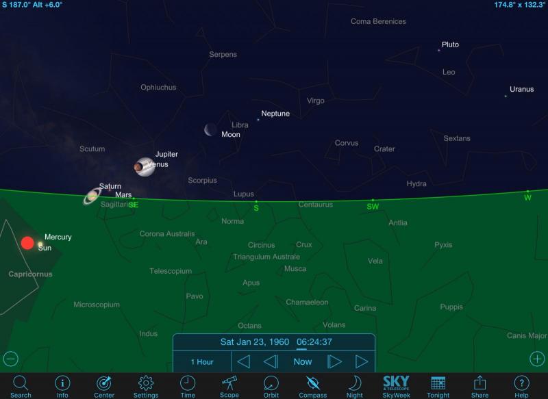 Birthday planet positions - General Observing and Astronomy - Cloudy Nights